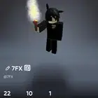 يوزر 7FX روبلوكس ثلاثي