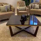 كنب شبه جديد للبيع طاولة طعام شبه جديده للبيع