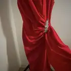فستان احمر مقاس سمول