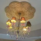 ثريا معها طقم إضاءه جداريه