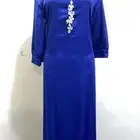 جلابية ساتان بسيطة