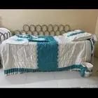 كرسي مع مفرش