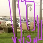 اعمده مع الفوانيس ديكور للمطاعم والمقاهي والحدائق