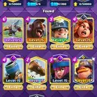 حساب كلاش رويال ممكس 8 بطايق والكؤوس 15k