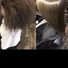 فرد الشعر بالبروتين