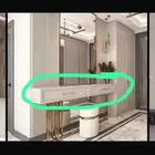 تسريحه مع مرايه نظيف وجديد