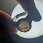 خاتم عقيق مكتوب فيه اسم الله نادر جدا لايوجد مثيل له طبيعي