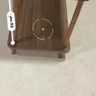 طاولة مكتب صغيرة بتصميم عصري المقاس موجود على الصورة