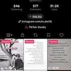 حساب تيك توك