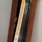 مرايا مع اطار خشبي الطبيعي