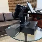 كاشير كوري مستخدم نظيف اخو الجديد شاشتين