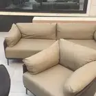 طقم كنب مع شاشة مافيه ولا خدش وشاشة شبه جديدة