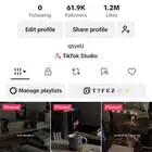 حساب تيك توك 62k