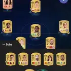 حساب FC26 فيفا 26 بسعر ممتاز مضمون 100   لل pc مع تشكيلة