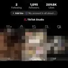 حساب تيكتوك للبيع