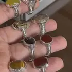 خواتم ملكيات منوعه من عقيق يماني وعين الهر وسليماني