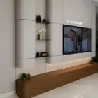 ديكور شاشه الصاله شيبورد