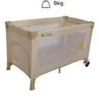 سرير اطفال لون بيج