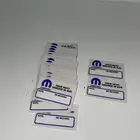 استيكر صيانة تغير الزيت موبار اصلي SRT
