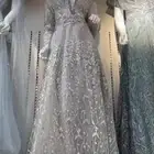 فستان زواج فخم جدا تطريز 400 ريال استعمال نضيف جدا