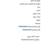 شقه مفروشه بطويق للايجار الشهري