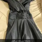 فستان اسود كلوش