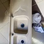 مجلا مطبخ حوضين كما هو واضح بالصور