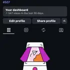 حساب إنستغرام 1600 متابع