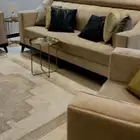 كنب مجلس كامل بجميع ملحقاته شبه جديد