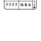 للبيع لوحة مميزة ا ب ن 7 خصوصي