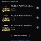 تذاكر مباراة الاتحاد والنصر