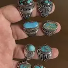 خواتم فيروز نشابوري وعقيق يماني وسليماني هندي ويشم