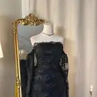 فستان سهره اسود نظيف