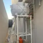 حنفيه مويه تحليه شبه جديده 500 لتر مع القاعده