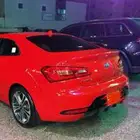 نصف خلفي كامل كيا سيراتو كوبيه 2014 احمر