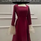 فستان أنوثي فاخر احمر