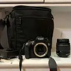 كانون 1300d نظيفه جدا معاها العدسه والشنطه والشاحن