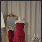 فستان احمر