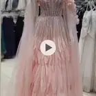 فستان زواج فخم سعر الشتراء 1136 فيه فديو للفستان تحت