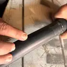 كيبل جديد شعري 3 خط مقاس 95 مم البحر الاحمر