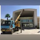 كرين للإيجار اليومي والشهري بسائق اسيوي
