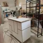 كاشير استقبال مكتب استقبال طاوله عرض دولاب عرض