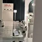 كورنر قهوه مع طاولتين وهدب زيتي وغلايات