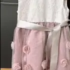 فستان بنات ماركه مونسون تل ودانتيل