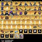 حساب فورت نايت سكليتون بنفجسي