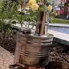 سماور حطب تركي جديد