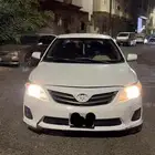 كورلا 2013 نص فل ابيض ممشى سياره275 الف