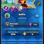 حساب كلاش رويال نادر