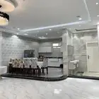 طاولة طعام كبيرة خشب مع 10 كراسي