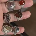 خواتم فضه باحجار منوعه